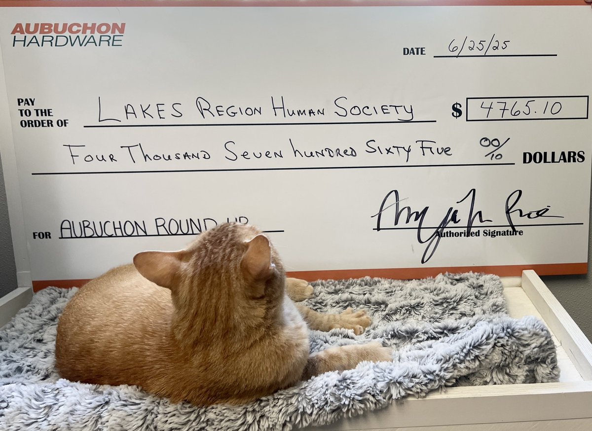 AubuchonHrdware's tweet image. We are deeply grateful to our Alton, NH community. Thanks to your support, we were able to raise over $4,700, an achievement that would not have been possible without each and every one of you. Once again, thank you all!