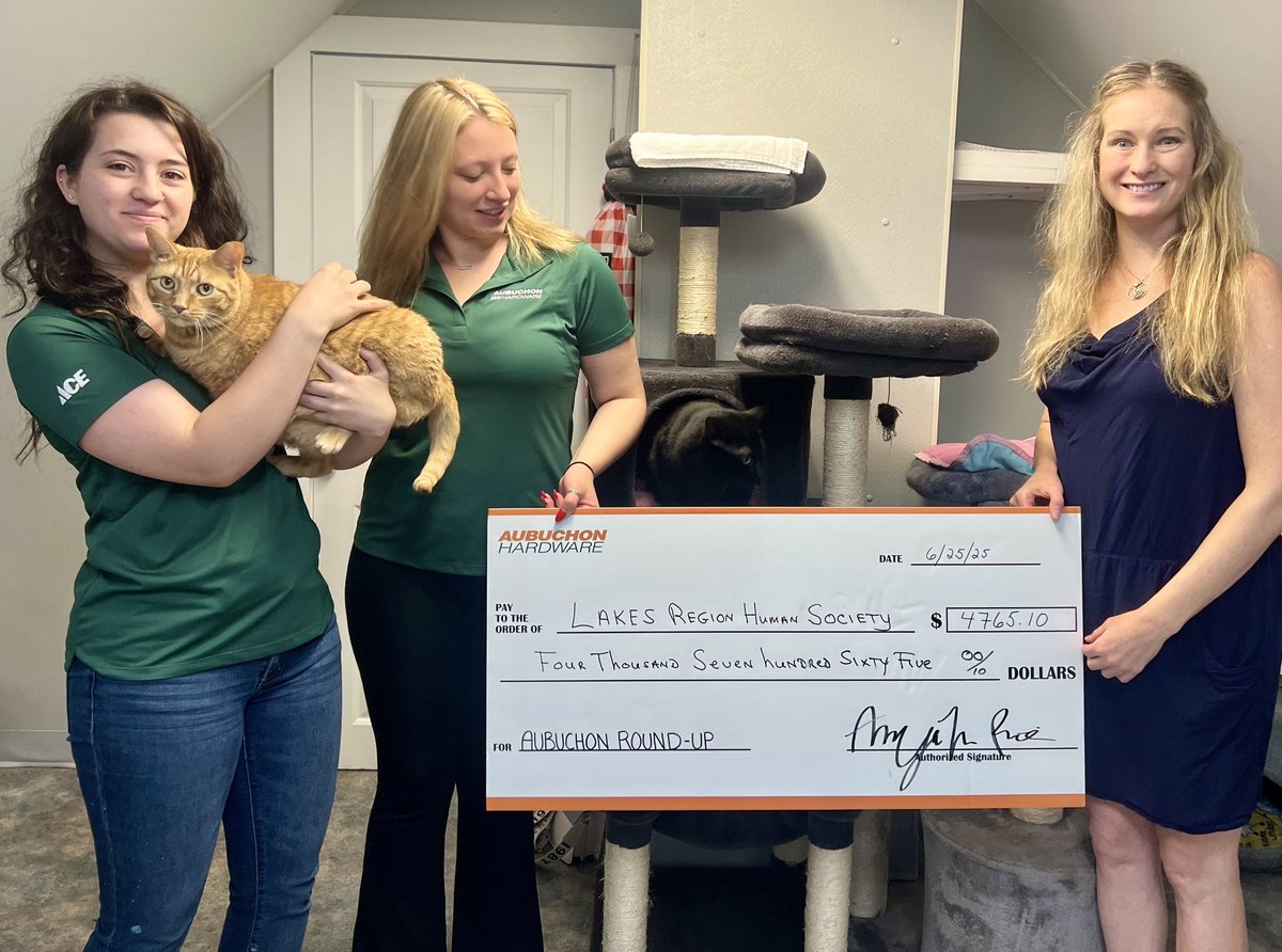 AubuchonHrdware's tweet image. We are deeply grateful to our Alton, NH community. Thanks to your support, we were able to raise over $4,700, an achievement that would not have been possible without each and every one of you. Once again, thank you all!