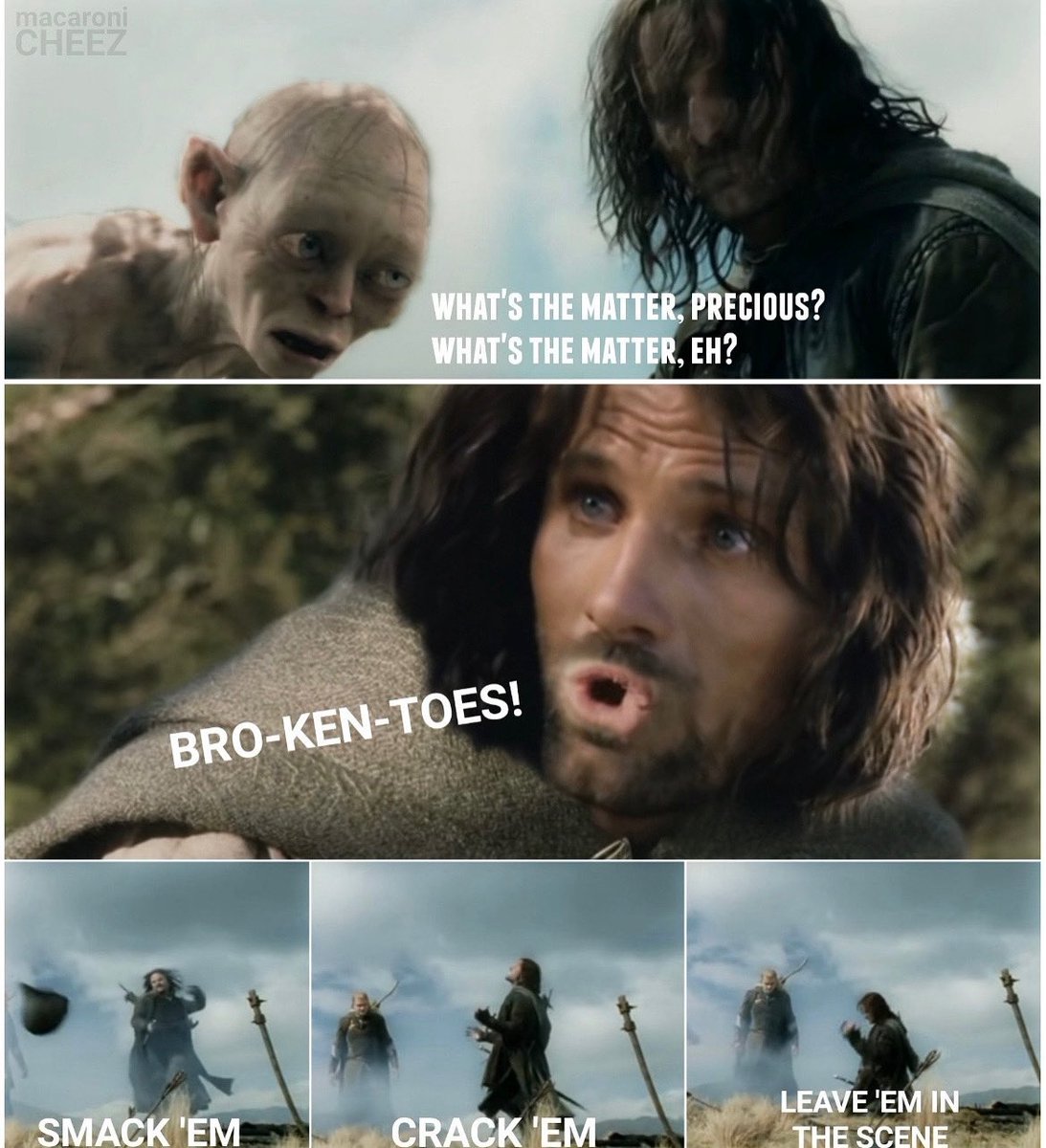 TolkienWorldG's tweet image. Have you ever heard the tragedy of Viggo’s broken toes?