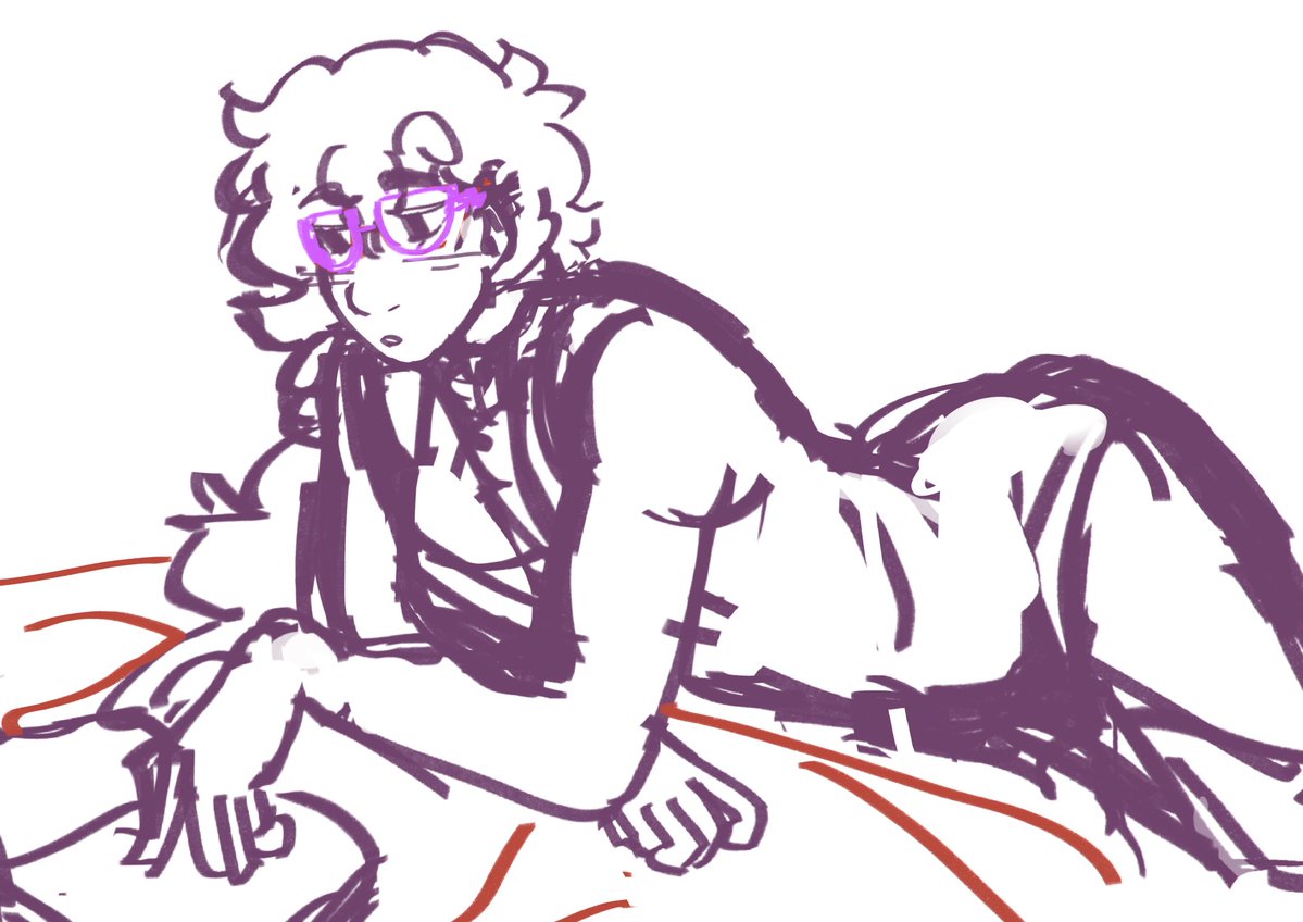 spookine's tweet image. two sethos sketches i may or may not finish but you can have them for now