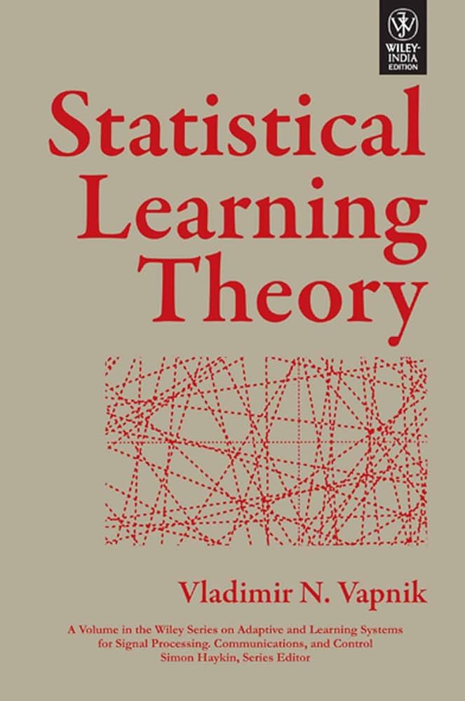 probnstat's tweet image. Statistical Learning Theory by Vladimir N. Vapnik