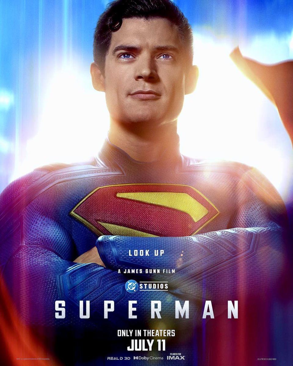 ChaseZaba's tweet image. 🎬Superman (2025): 10/10
James Gunn made a masterpiece
Go watch it.