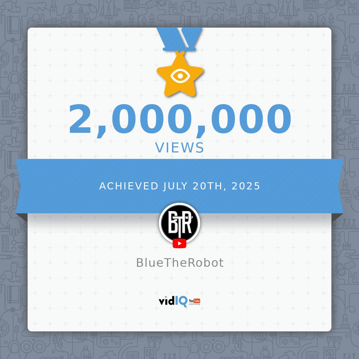bluetherobot's tweet image. This happened yesterday as well. Appreciate it everyone! Been so busy, haven't had time to sit down and just take it in.