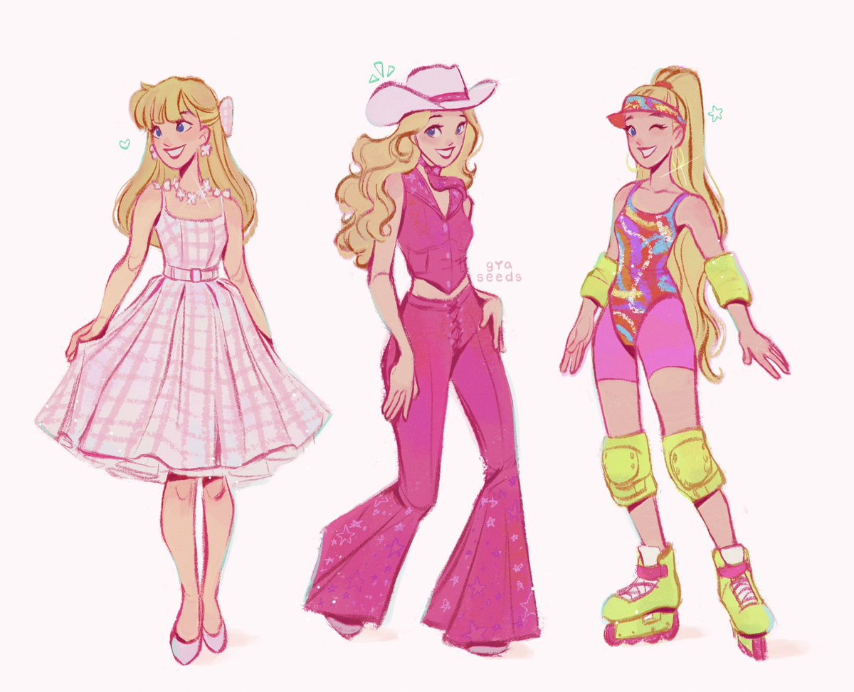 giaseeds_'s tweet image. Barbie came out two years ago today 💗 #Barbiemovie