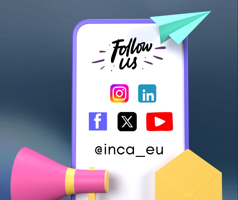 🌞This summer, no matter where you are, stay connected with INCA!🌍
Follow us on your favourite social media platforms📱✨

We're on:
 📸Instagram
 📘Facebook
 💼LinkedIn
 🐦X (formerly Twitter)
 ▶️YouTube

Let’s stay in touch!💬💡
#INCAproject #GAFAM #DigitalPlatforms #HorizonEU