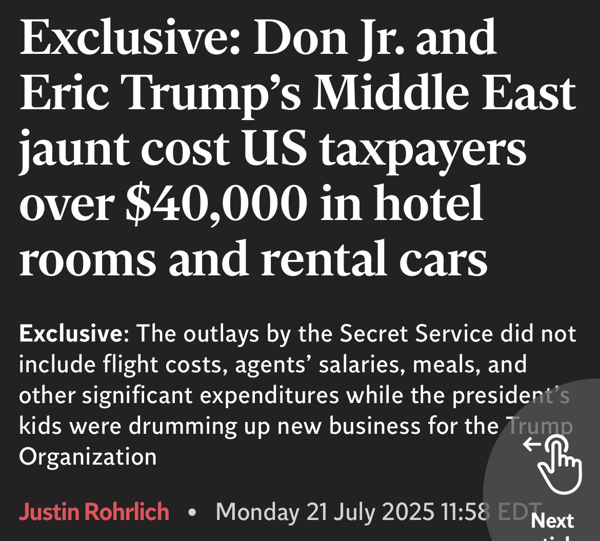 josettecaruso's tweet image. Do you care?
Are you paying attention?
I say they need to travel in style when they visit Qatar and Saudi Arabia.
This is all part of the coverup of the elderly fathers of Mohammed bin Salman and Tamim bin Hamad who are pedophiles and named in the Epstein files.
Amid…