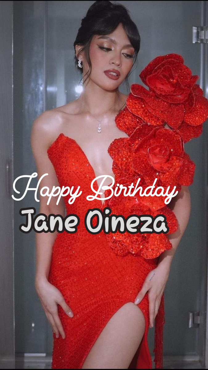 Happy Birthday,  <a href="/itsJaneOineza/">Jane Oineza ☁️</a> 🎂
To another year of greatness!!
We love you ❤️