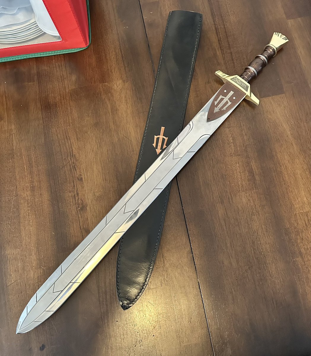 CleverPawn's tweet image. I don’t know how else to say this but this sword belongs to my son. So….

Iykyk