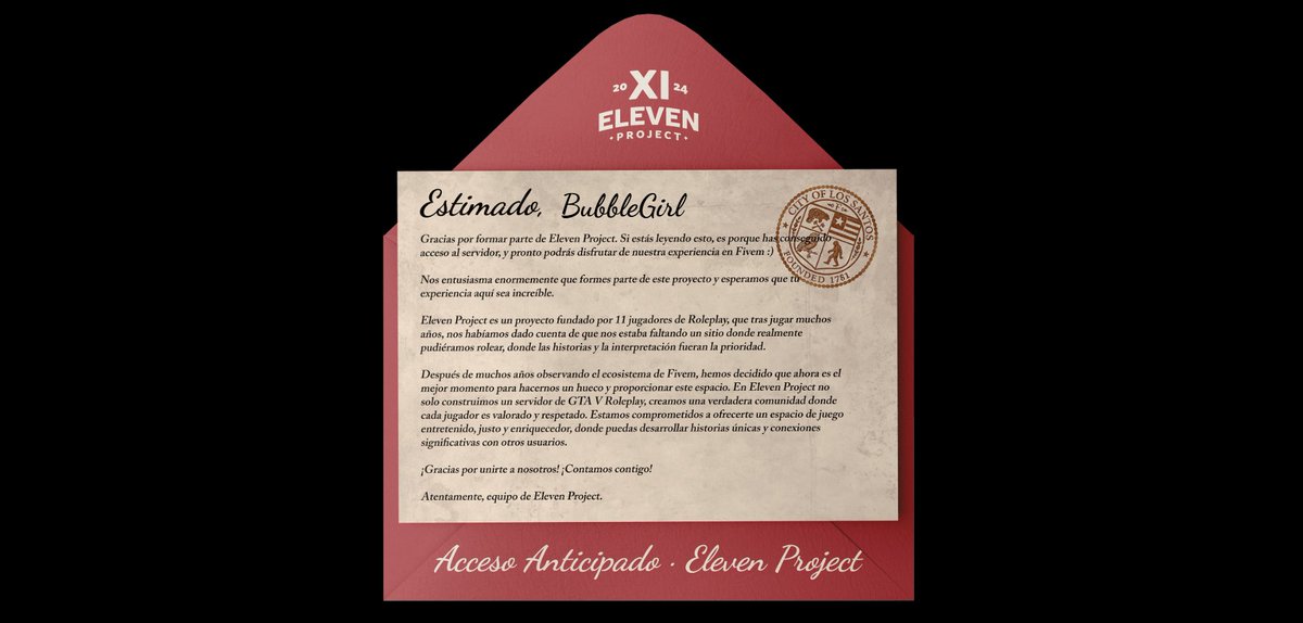 Ya he conseguido acceso anticipado a <a href="/elevenproject_/">Eleven Project</a> !!

Entra al Discord y consíguelo tú también → discord.gg/elevenproject.