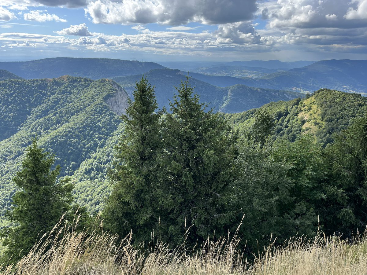pjournel's tweet image. Mini rando en #Chartreuse au Mont Joigny, au dessus du col du Granier. Un point de vue à couper le souffle à 360 degrés. #montagne