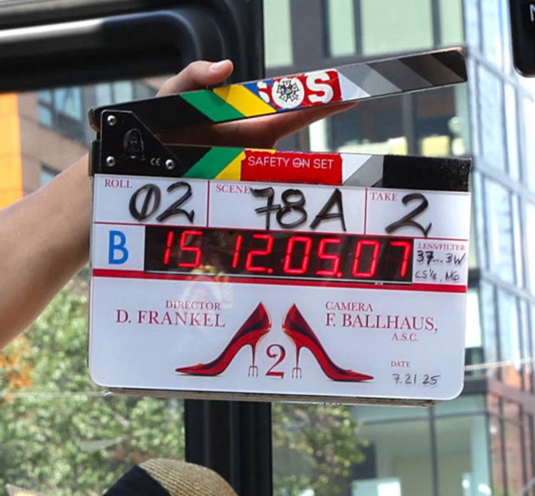 the devil wears prada 2, now in production!!