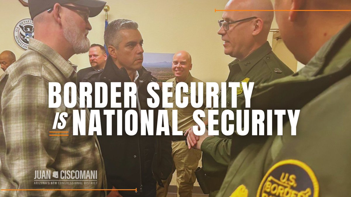 As a border district, we know border security is national security. And the One Big Beautiful Bill delivers: 
🇺🇸3,000 new Border Patrol agents 
🇺🇸5,000 new CBP officers 
🇺🇸$46B for border barriers
🇺🇸$6B to fight fentanyl 
 
A secure border boosts trade, tourism and security.