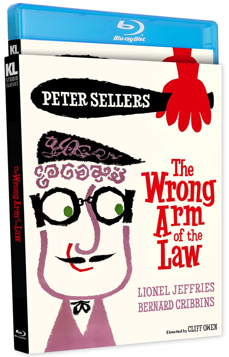 KLStudioClassic's tweet image. Coming September 9th!
Celebrating Peter Sellers’ Centennial (9/8/1925 - 9/8-2025)
kinolorber.com/product/the-wr…
WRONG ARM OF THE LAW (1963)
• 2023 HD Master – From a 4K Scan of the 35mm Original Camera Negative
• NEW Audio Commentary by Film Journalist Laurence Lerman
• The Long…