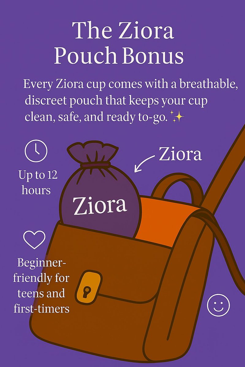 ZioraCups's tweet photo. Make the switch to Ziora.
Your body and the planet will thank you 💖

#ZioraCup #CycleCare #MenstrualFreedom #SustainablePeriods https://t.co/kOx3JWyrqd