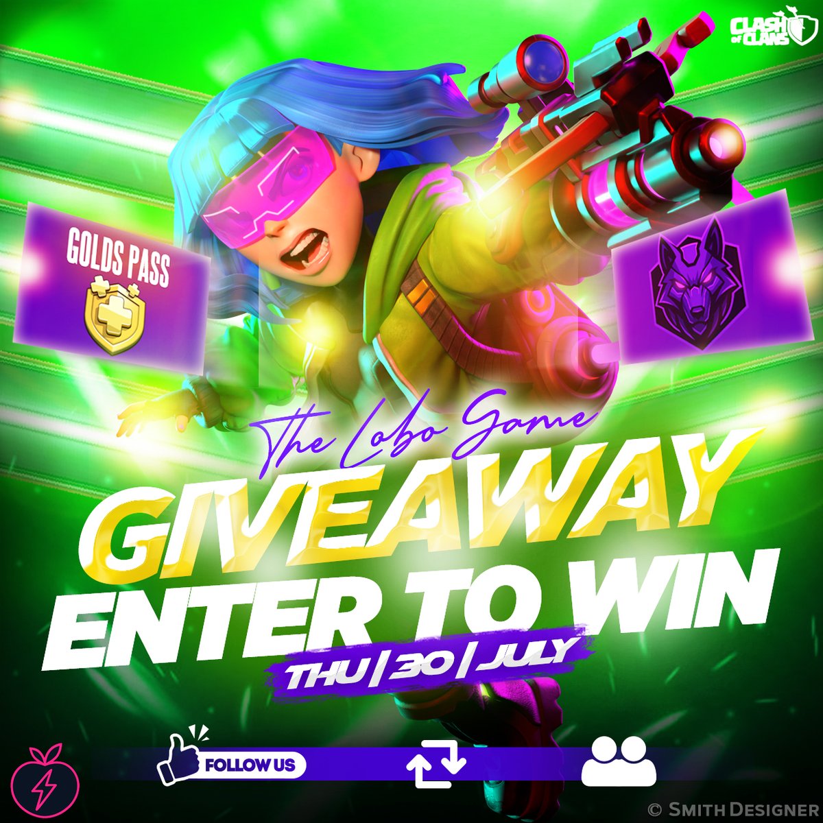 Dark Soldiers Community (@dark_soldiersc) on Twitter photo Also trying to reach 600 followers Our official Cuban streamer 🇨🇺 <a href="/lobo9912gamer/">the_lobo_game</a>
🎁1x Gold Pass Giveaway 🎁
🎊How to Enter:
1⃣ Follow <a href="/Dark_PeachC/">Dark Peach Community</a>
2⃣ Follow twitch.tv/the_lobo_game
3⃣ RT 👥 Post ❤️
4⃣ Mention 2 friends 👥
Winner announcement on July 30th 🏆 Also trying to reach 600 followers Our official Cuban streamer 🇨🇺 <a href="/lobo9912gamer/">the_lobo_game</a>
🎁1x Gold Pass Giveaway 🎁
🎊How to Enter:
1⃣ Follow <a href="/Dark_PeachC/">Dark Peach Community</a>
2⃣ Follow twitch.tv/the_lobo_game
3⃣ RT 👥 Post ❤️
4⃣ Mention 2 friends 👥
Winner announcement on July 30th 🏆