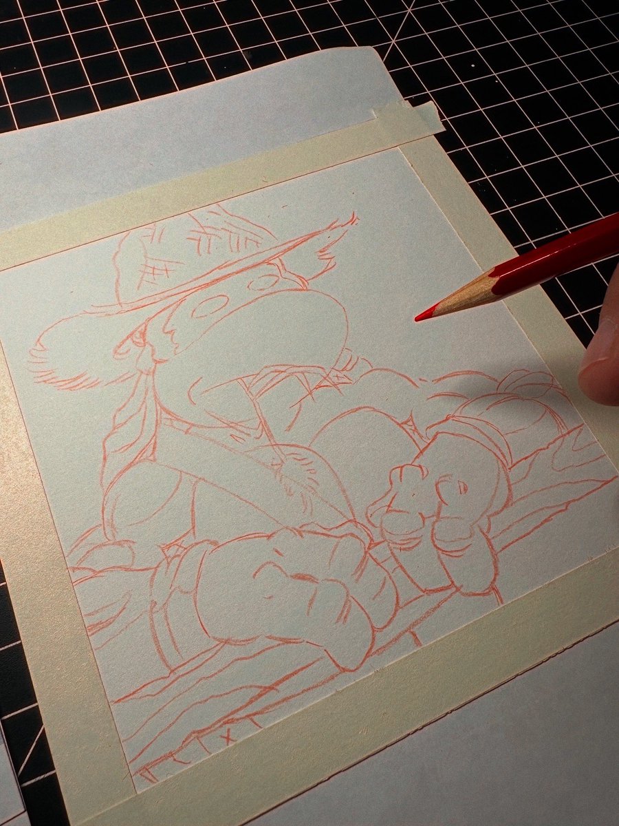 AlexDeligiannis's tweet image. This scene lives rent-free in my head since 1990. New art in progress. #SDCC2025 #tmnt