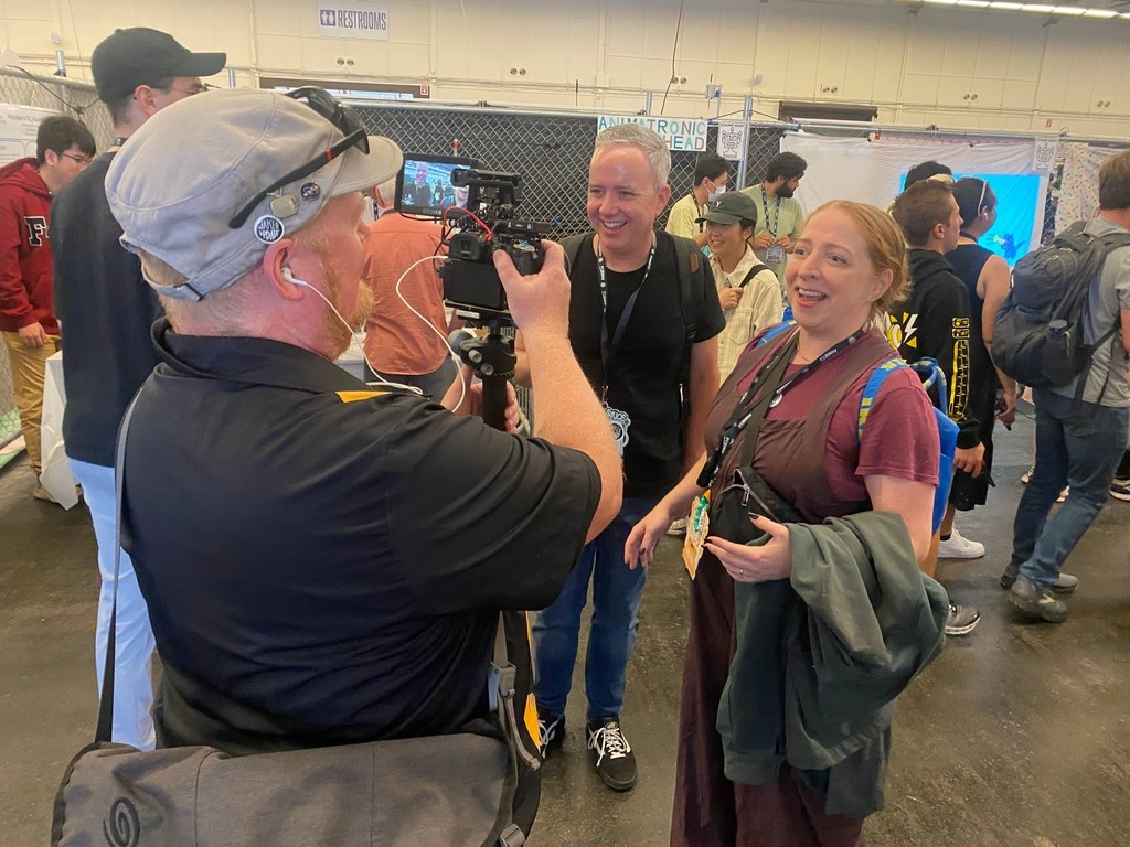 bekathwia's tweet image. Open Sauce! My favorite event. So much love. 🤖🥰 Headed back to NYC, tired and inspired. Tix for next year on sale now! @opensaucelive