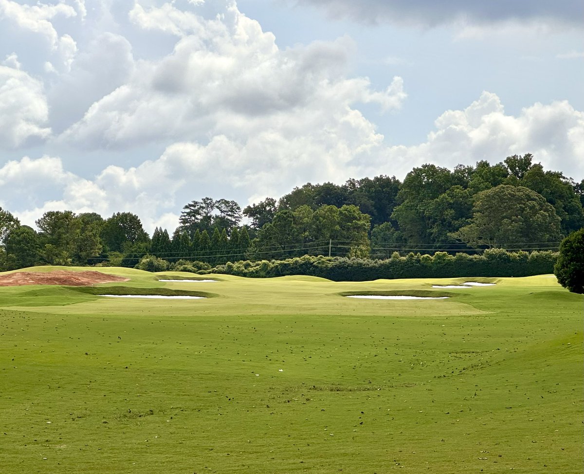 bergingolf's tweet image. Three down, getting several ready for grass at Marietta CC!