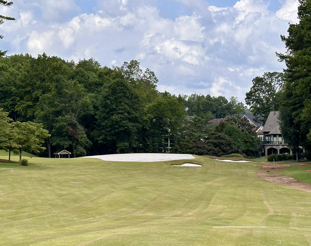 bergingolf's tweet image. Three down, getting several ready for grass at Marietta CC!