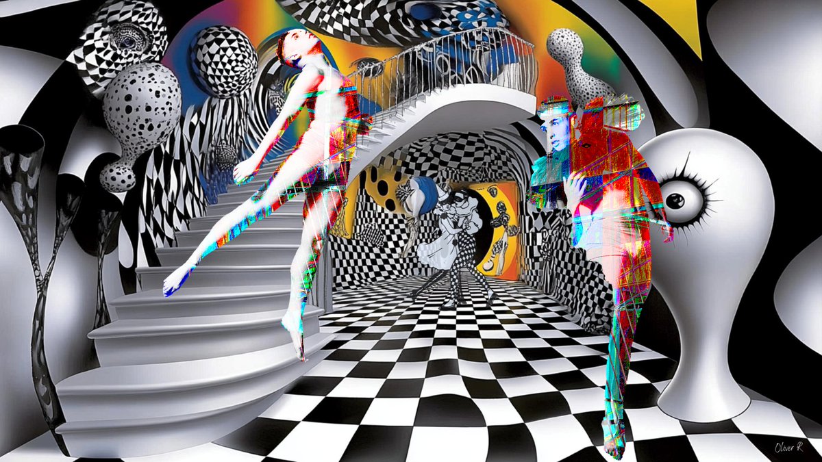 "Dancing hologram" signed by "Oliver R"

Fantastic ,artistitic, aesthetic. 

rarible.com/token/0xc91544…
#nftart #nftcollector #artgallery #rarible
#SupportEachOthers #OliverArtNFTs