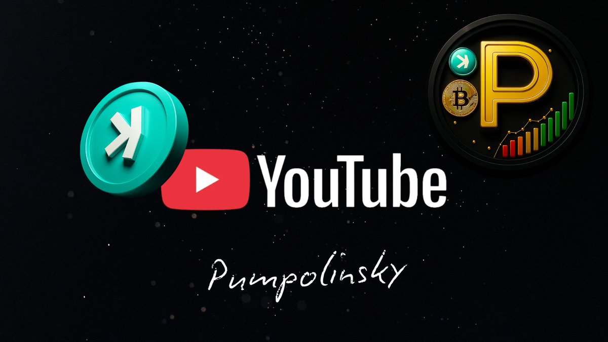 Dropping an Awesome video on $KAS Today!!!
Make sure to Subscribe and never miss a #Kaspa Video.
Lets get it trending on Youtube!
youtube.com/@Pumpolinsky