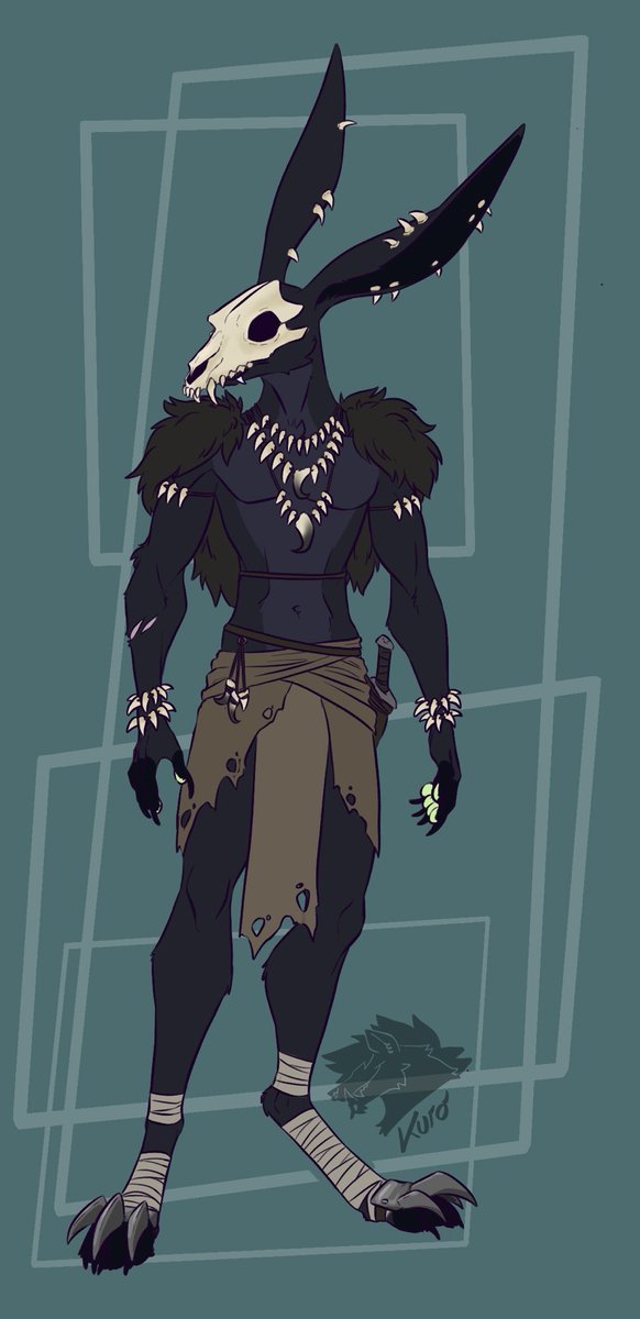 Another lovely art piece from the talented <a href="/_LaughingHyena/">Kuro🐾COMMS OPEN🐾</a> ! Thank you so much!