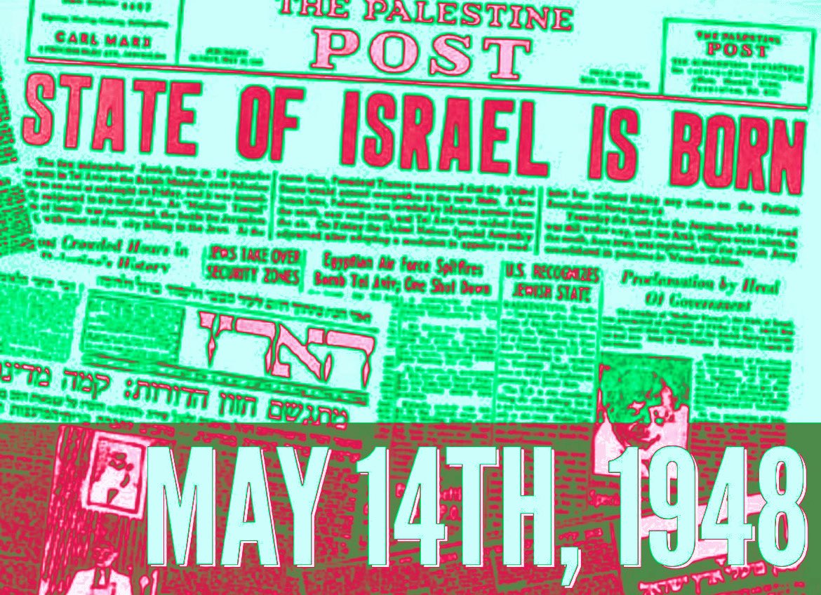 Johnjohnsarmy17's tweet image. Israel is born
5/14/1948
to
7/9/2025 julian 7/22/2025
77 years 7 weeks 7 days
7777