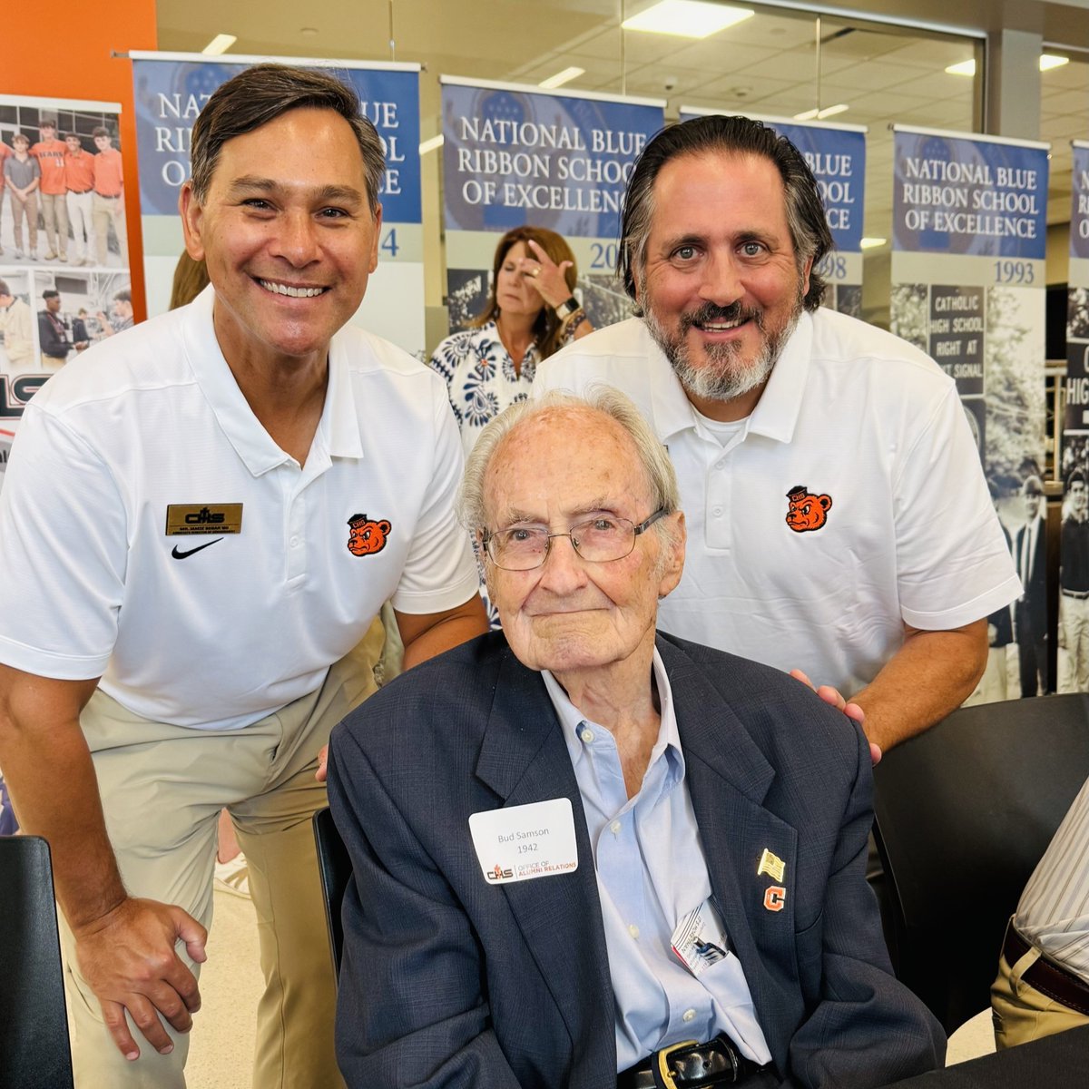 CHS_BR's tweet photo. A weekend full of memories as we welcomed back the class of 1985, 1995, 2005, 2015, as well as the Golden Bear Brunch celebrating the graduates of 60+ years. We loved having everyone back on campus! "It's More Than Four, It's a Lifetime". #CHS #CHSBR #CatholicHighSchool https://t.co/XVuidGLiXX