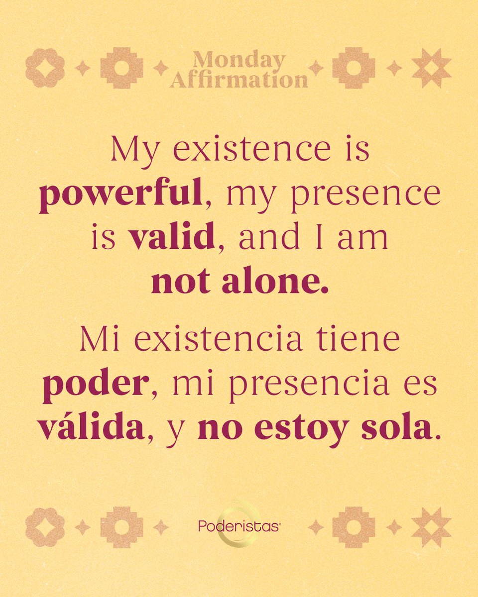 poderistas's tweet image. Some days, showing up is the loudest thing you can do.✨ Even when the world tries to dim it, your presence still says: I’m here. I matter. I&apos;m not alone. #Poderistas