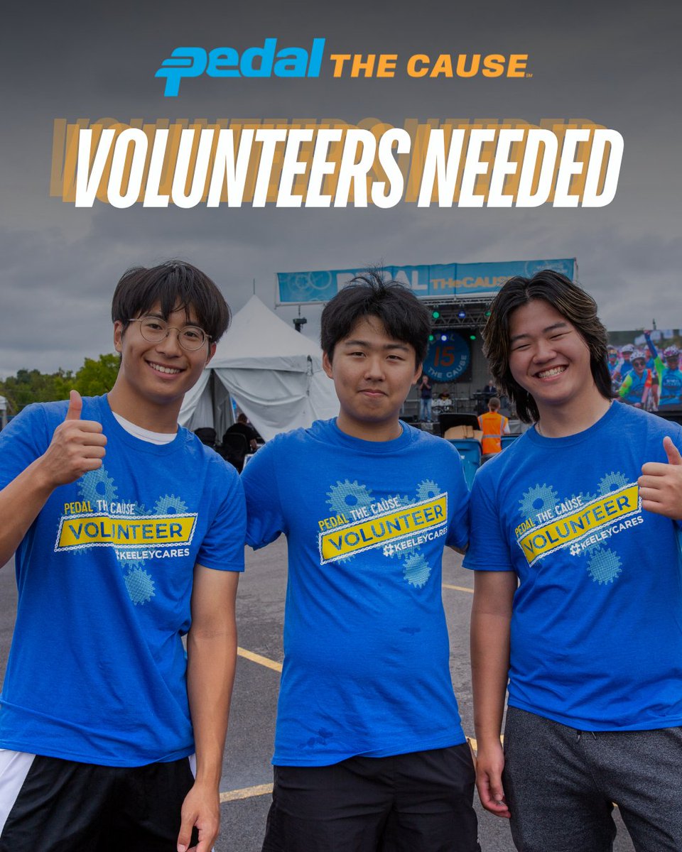 Have a few hours to spare? WE NEED YOU! It takes 1,000+ volunteers every year to make our PTC events a success—and we need YOUR help to fuel our mission to END CANCER. Whether you have a few hours or a whole day, your time makes a huge impact. Learn more: bit.ly/4dCleh0