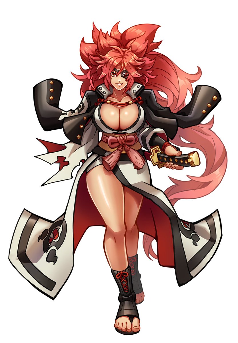 梅喧 「Baiken. #GuiltyGear #GuiltyGearStrive」|Haku🍜のイラスト
