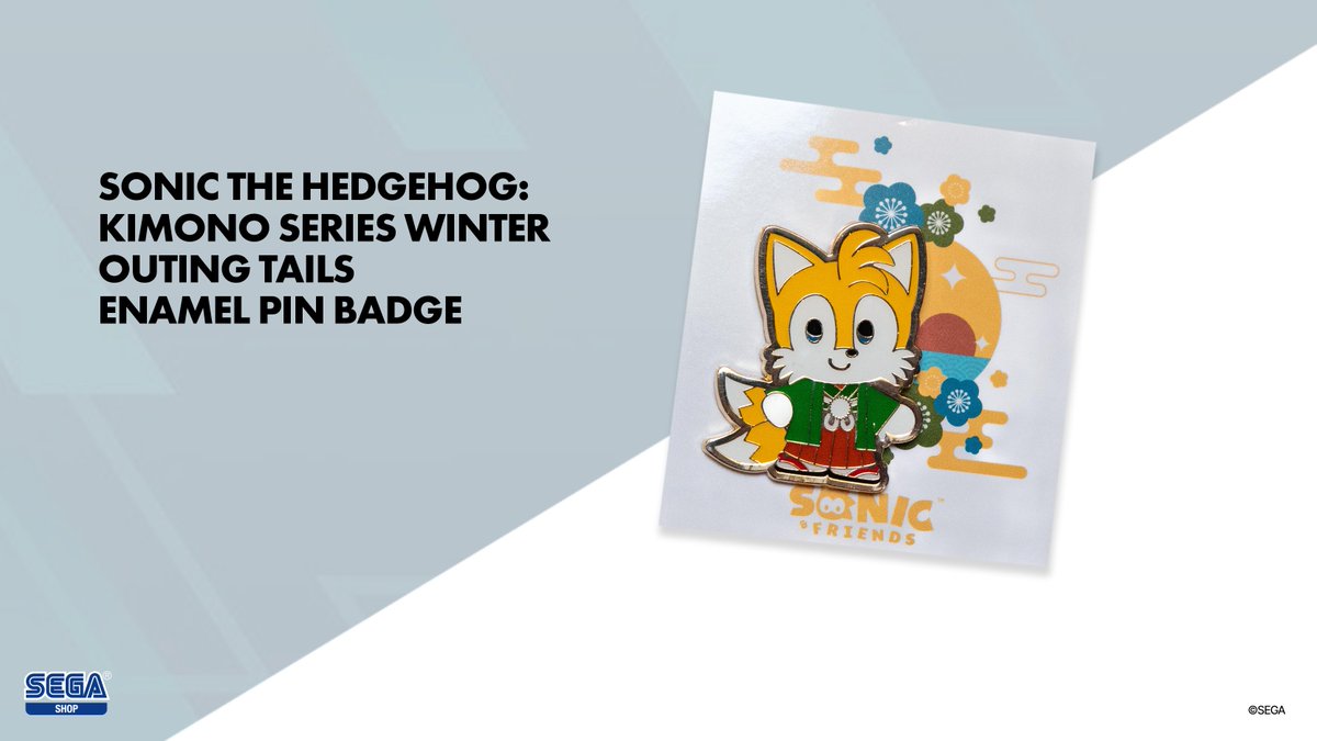 thesegashop's tweet image. Ever seen a two-tailed fox in a traditional winter kimono? Ever imagined he’d be this cute? 🦊 @sonic_hedgehog
shop.sega.com/products/sonic…