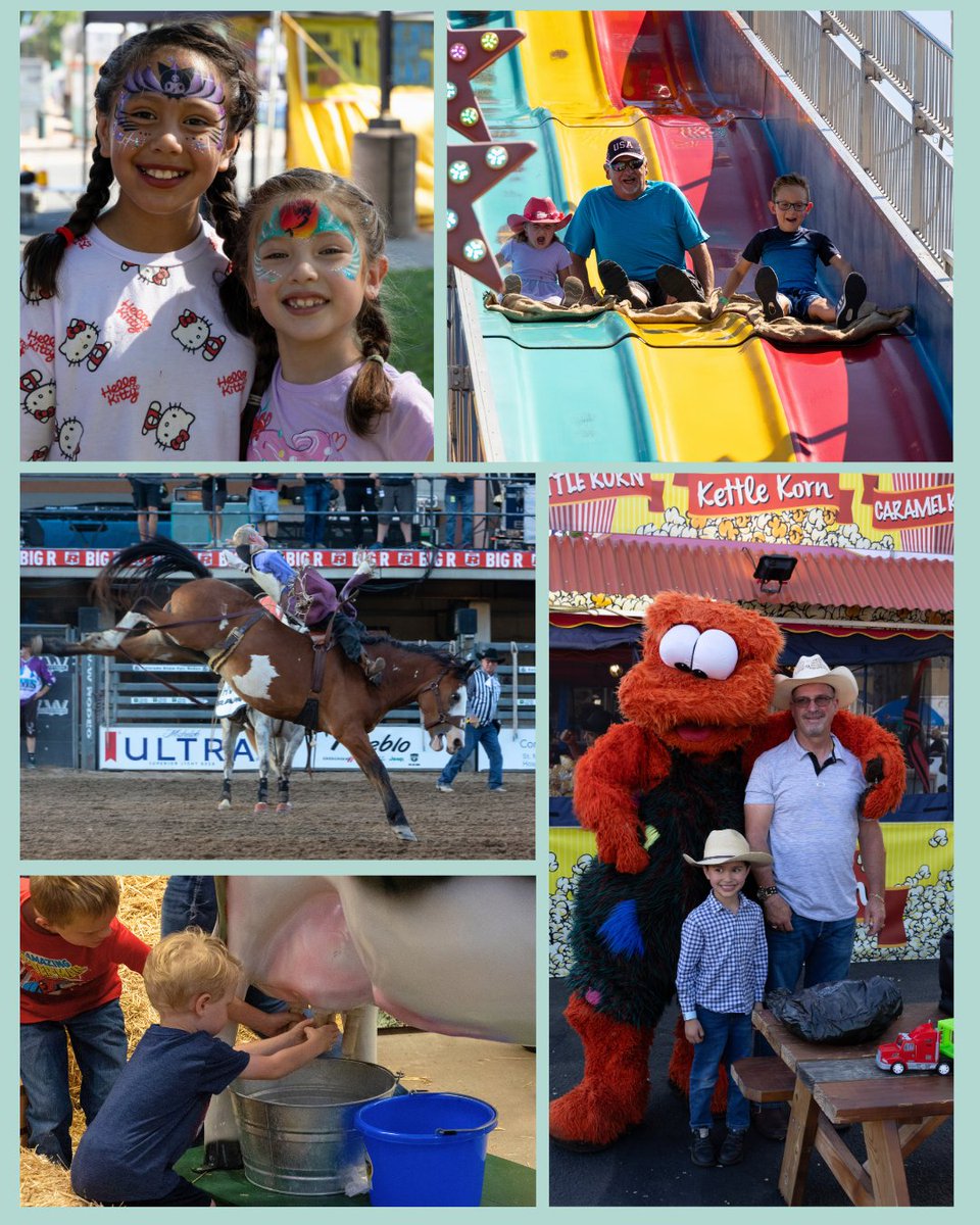 There’s something for EVERYONE at the #ColoradoStateFair

🎠 Kiddie rides for the littles, deep-fried everything for the foodies, rodeos for the thrill-seekers, and live music for the whole crew.

Bring the fam and make the memories.

#GrowingTheTradition #FamilyFun