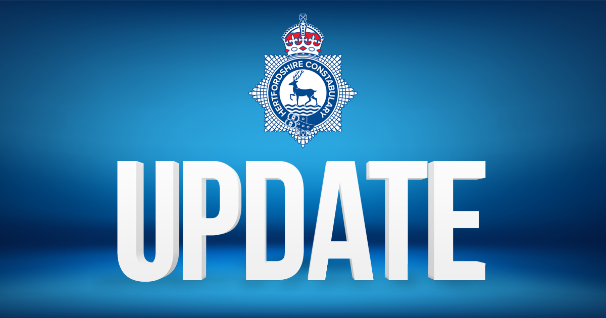 HertsPolice's tweet image. We are pleased to report that Balkar who was reported missing earlier today in #Stevenage, has now been located. Thanks for supporting the appeal.