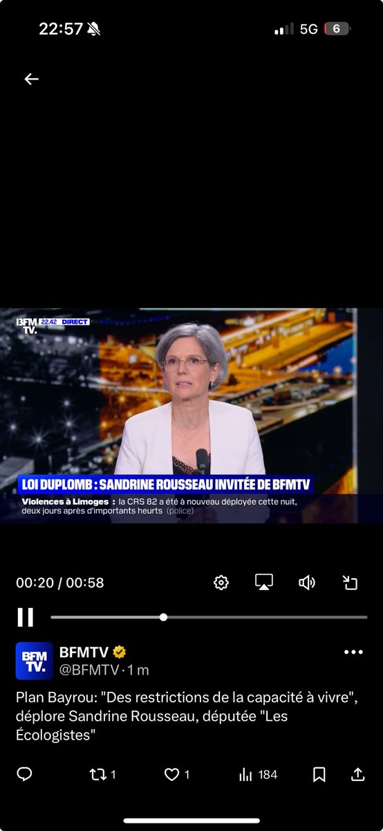L’hystérique ⁦<a href="/sandrousseau/">Sandrine Rousseau</a>⁩ cherche ses mots et livre une piètre prestation  ⁦<a href="/BFMTV/">BFMTV</a>⁩. Hurler, diffamer n’a jamais convaincu madame, en plus d’être agressive vous ne maîtrisez pas vos sujets donc vous mentez… quand s’arrêtera cette politique spectacle détestable?
