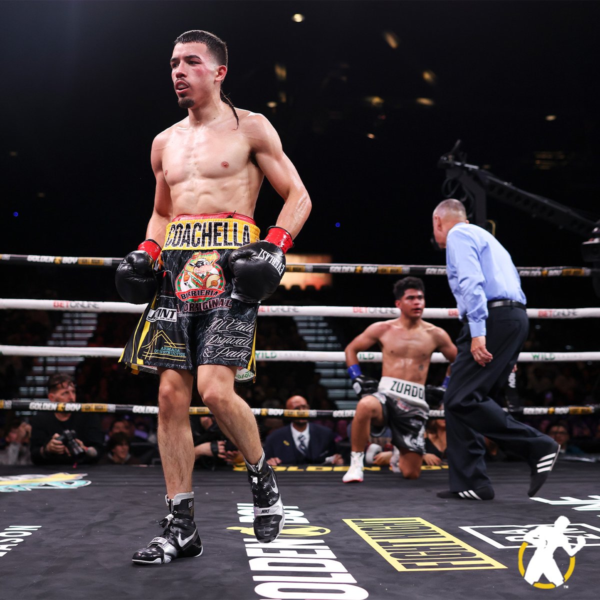 GoldenBoyBoxing's tweet photo. 𝑻𝒉𝒂𝒕 𝒌𝒊𝒍𝒍𝒆𝒓 𝒊𝒏𝒔𝒕𝒊𝒏𝒄𝒕 𝒊𝒔 𝒓𝒆𝒂𝒍 💀

#FloresChavez | LIVE on DAZN | July 24
🎟️: https://t.co/tERkMP32Ih https://t.co/LGeSMSEIiZ