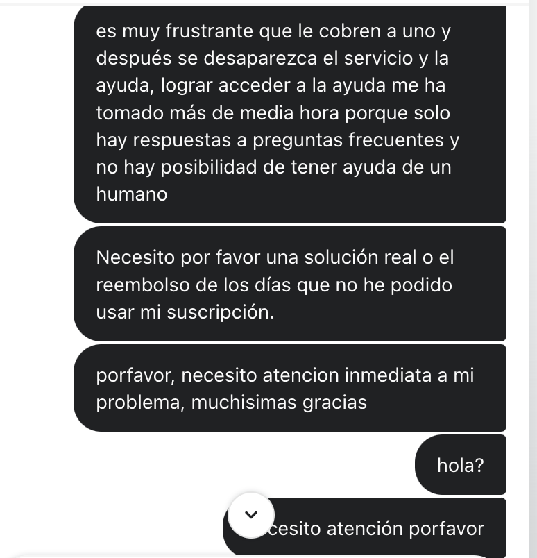 KLL010's tweet photo. @OpenAI  @OpenAIDevs  2 hrs esperando desde que me dijeron que me enlazarían con un especialista. Esto es inaceptable. Servicio pagado y sin acceso desde q me suscribi. Necesito un humano que atienda y escale mi caso xq quiero reembolso es frustrante el pésimo servicio que tienen https://t.co/r8YyNAn5sf