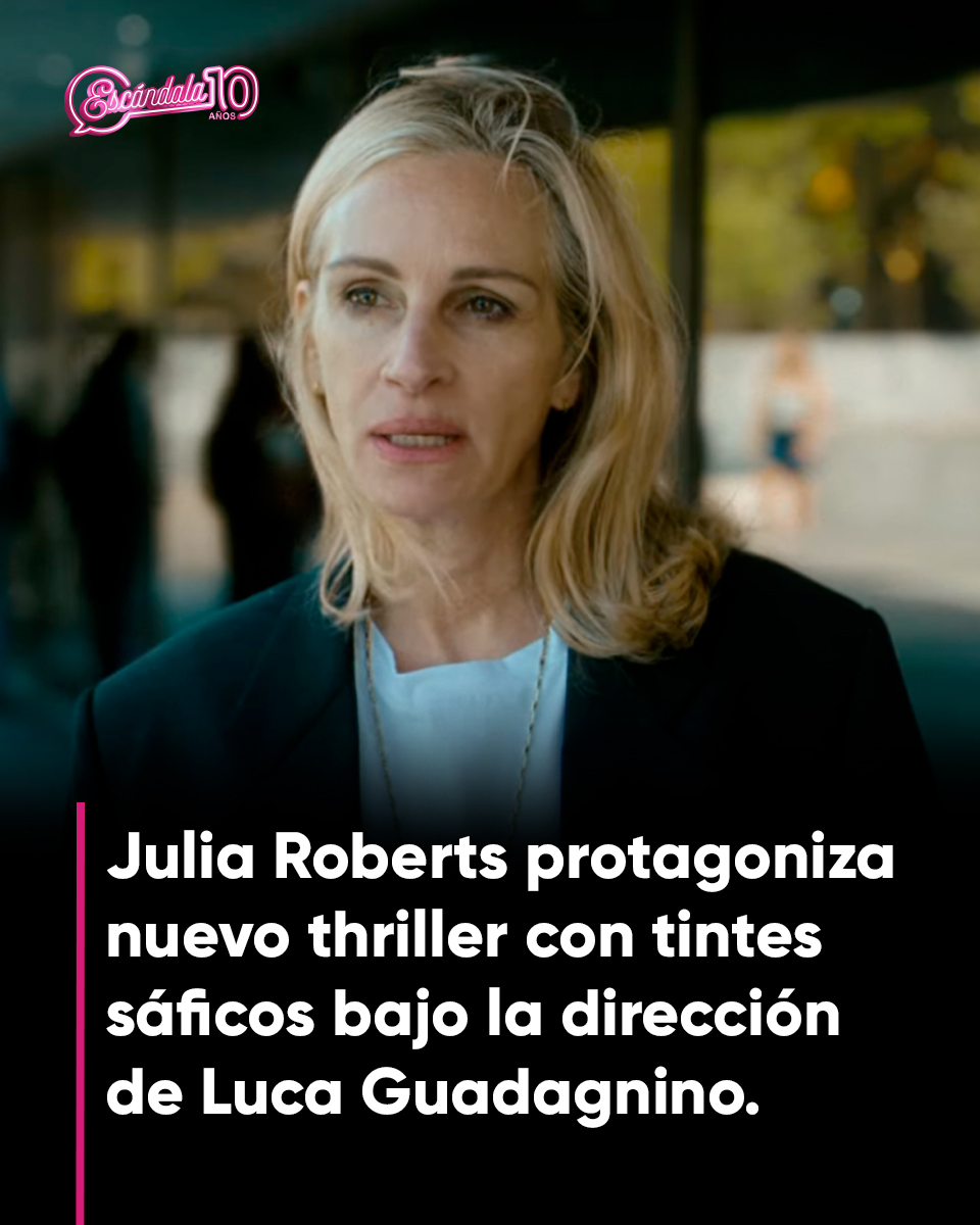 escandalamx's tweet image. En lo más leído de la semana:
Julia Roberts vuelve a la Pantalla Grande con un en un nuevo filme de tintes sáficos dirigido por Luca Guadagnino. 👏📽🎞
escandala.com/julia-roberts-…
