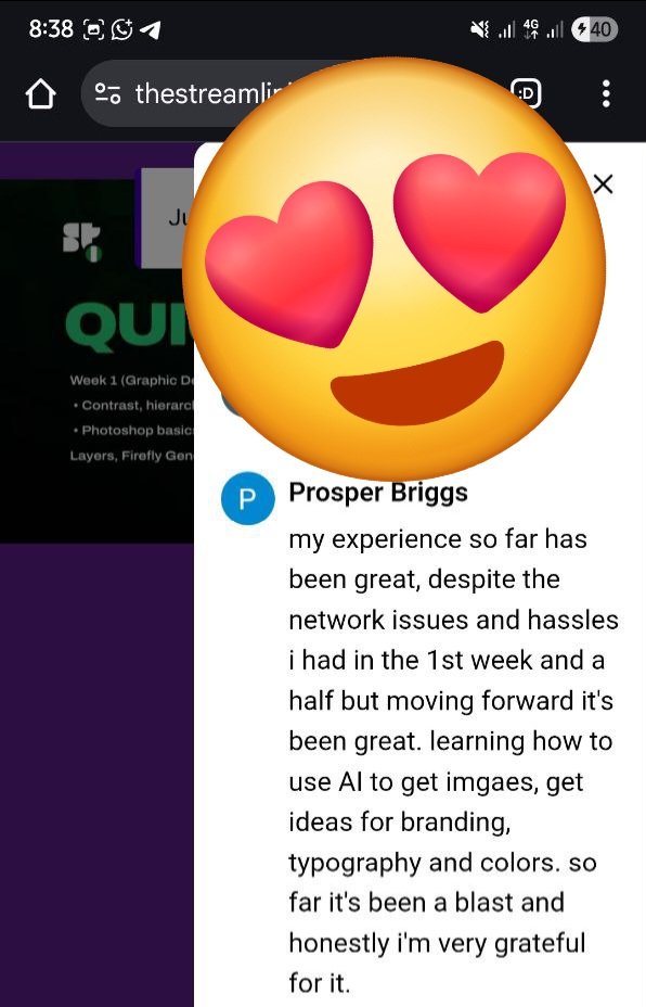 Since the inception of this AI Design bootcamp, we've consistently received messages like this, participants expressing their gratitude for the opportunity.

We’ve simply leveled the playing field, making it easier for more people to learn and earn with their skill set.

Big