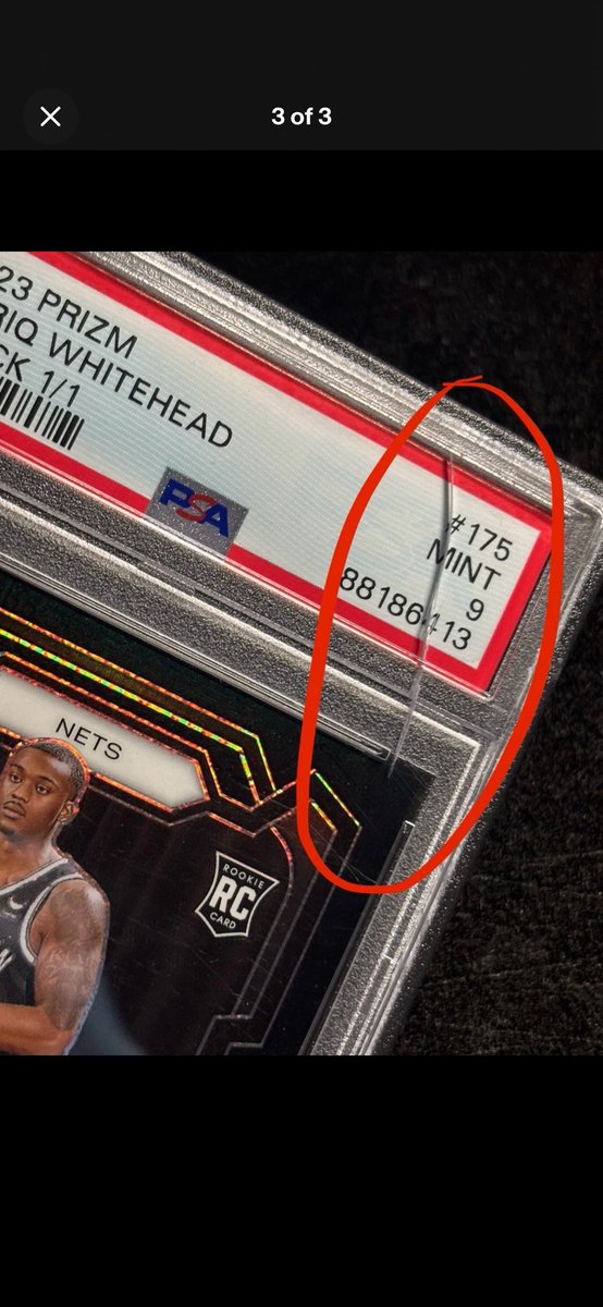 MendysCards's tweet image. Very weird scenario that just happened. When I shipped this card out to eBay authentication it looked like this.
Then they message the buyer this is how they “received it”
This has never happened before and kind of pissed off.
@CardPurchaser
What do I do?