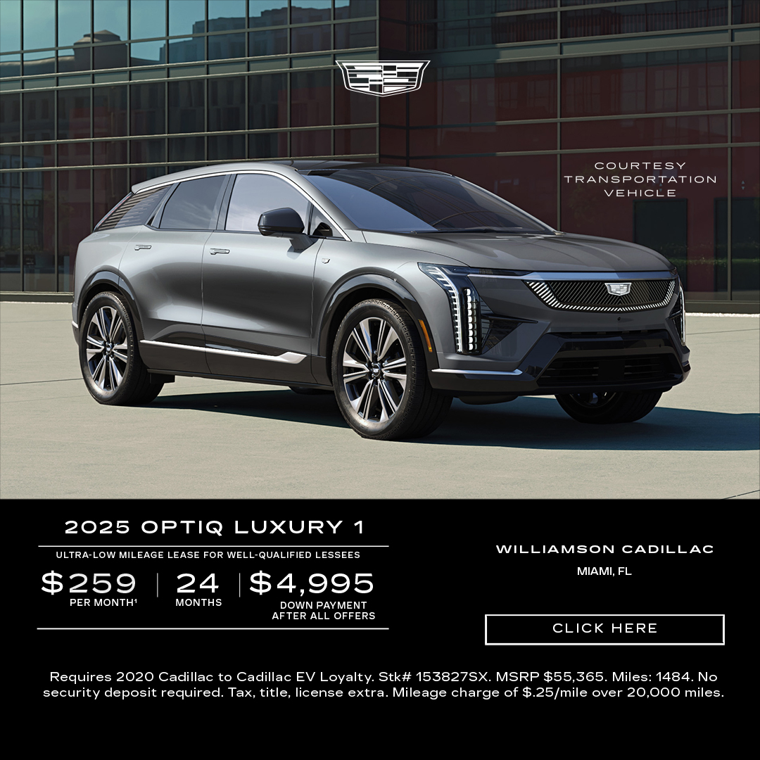 Get the perfect vehicle for your summer adventure. Drive a new Cadillac. 

#WilliamsonIsMiami #Buick #GMC