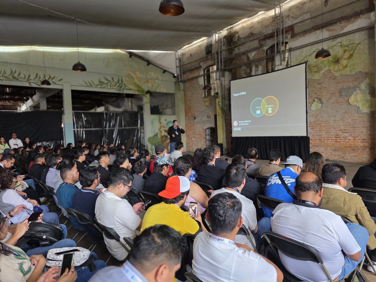 Lenin Alevski (@alevsk) on Twitter photo Tuve la oportunidad de asistir y dar una charla en BSides CDMX (<a href="/bsidescdmx/">BSides CDMX</a>) el fin de semana pasado.
¡Muchísimas gracias a todos los que asistieron a mi plática sobre vulnerability management! 🙌
¡Nos vemos el próximo año! Happy hacking 🏴☠️💻
#BSides #BSidesCDMX Tuve la oportunidad de asistir y dar una charla en BSides CDMX (<a href="/bsidescdmx/">BSides CDMX</a>) el fin de semana pasado.
¡Muchísimas gracias a todos los que asistieron a mi plática sobre vulnerability management! 🙌
¡Nos vemos el próximo año! Happy hacking 🏴☠️💻
#BSides #BSidesCDMX