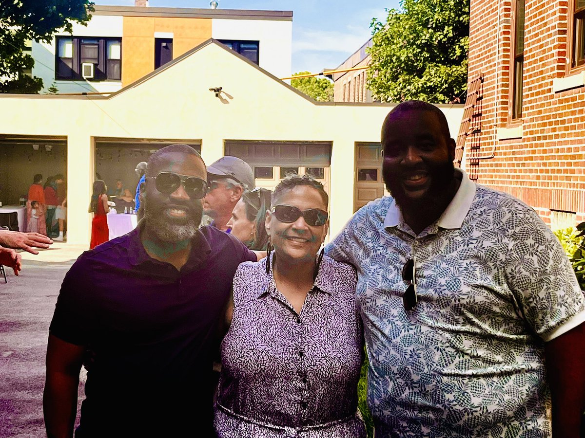 Our President &amp; CEO Sandra M. McCroom went to a great event in support of Rep. Chris Worrell at the beautiful homes of Solmon Chowdhury &amp; Marilyn Anderson-Chase, and connected w/Councilor Brian Worrell, Rep. John Moran; Jeff Roy; Tommy Vitolo; &amp; Samantha Montano #mapoli #bospoli