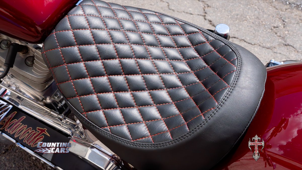 CountsKustoms's tweet image. At Count’s Kustoms, we blend style with comfort! @shannonhaikau will make sure your motorcycle is decked out with the most comfortable seats on the market. Email bikeprojects@countskustoms.com to have us build your next bike! @DannyCountKoker @CountsKustoms_S #bikeseat #leather