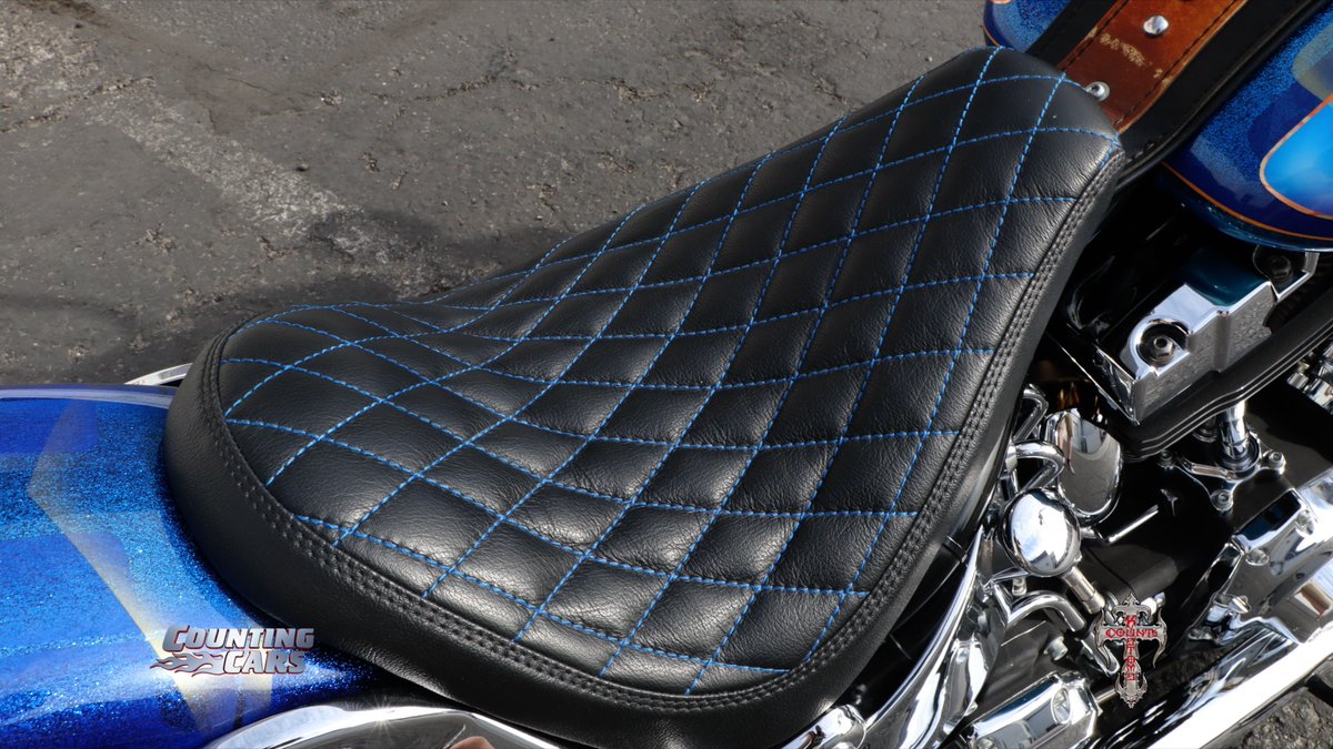 CountsKustoms's tweet image. At Count’s Kustoms, we blend style with comfort! @shannonhaikau will make sure your motorcycle is decked out with the most comfortable seats on the market. Email bikeprojects@countskustoms.com to have us build your next bike! @DannyCountKoker @CountsKustoms_S #bikeseat #leather