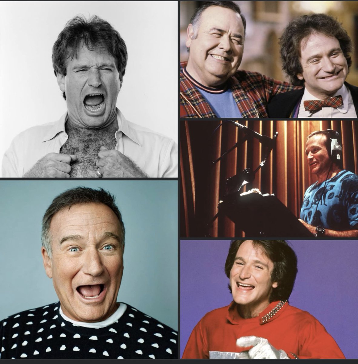 JeremyLeeTweets's tweet image. Happy Heavenly Birthday to Robin Williams 🎉 He would've been 74 today 💕 He was a great actor and one of the best comedians dominating the industry on stage, on camera, and in animation! He was never afraid to go bigger and he will forever be a legend. What do you know him for?