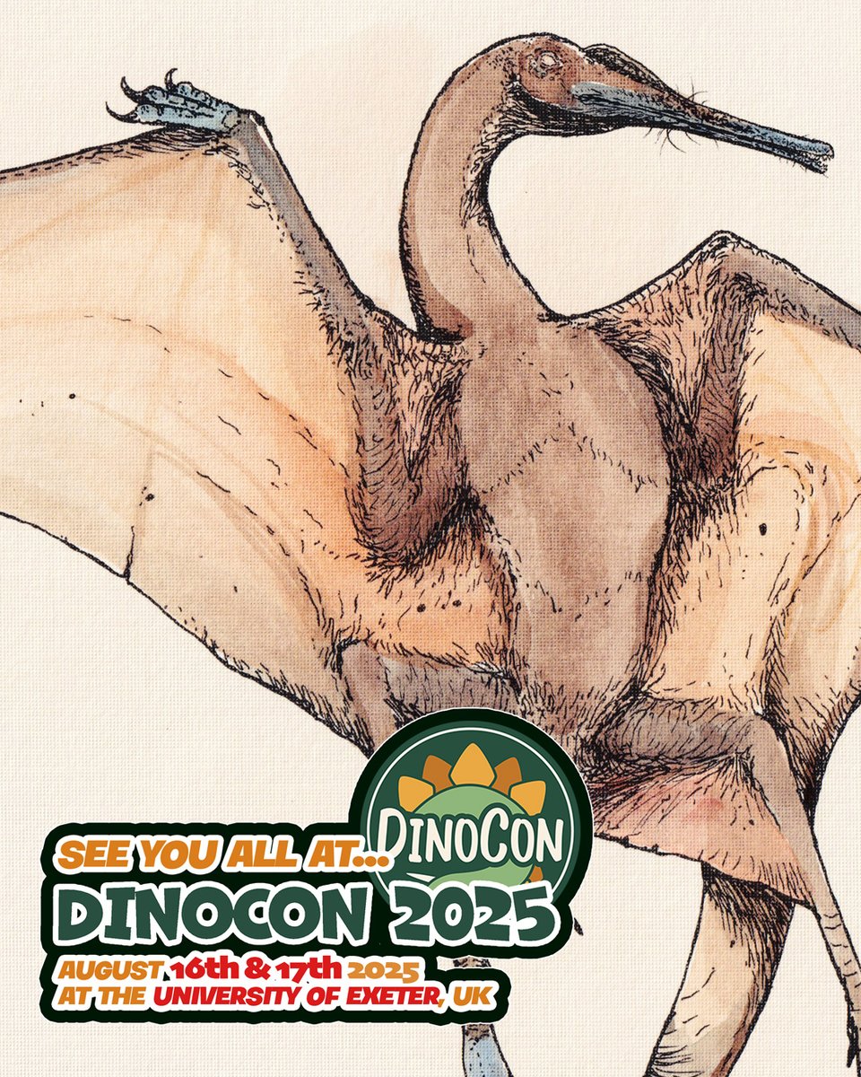cmkosemen's tweet image. I will be at @DinoConUK, selling a HUGE selection of palaeoart watercolours alongside many never-before-seen impressionist palaeoart works, sketches, prints, as well as a ORIGINAL #alltomorrows art from the early ‘00s. Meet me in Exeter between AUG.16-17, 2025 to see them all!