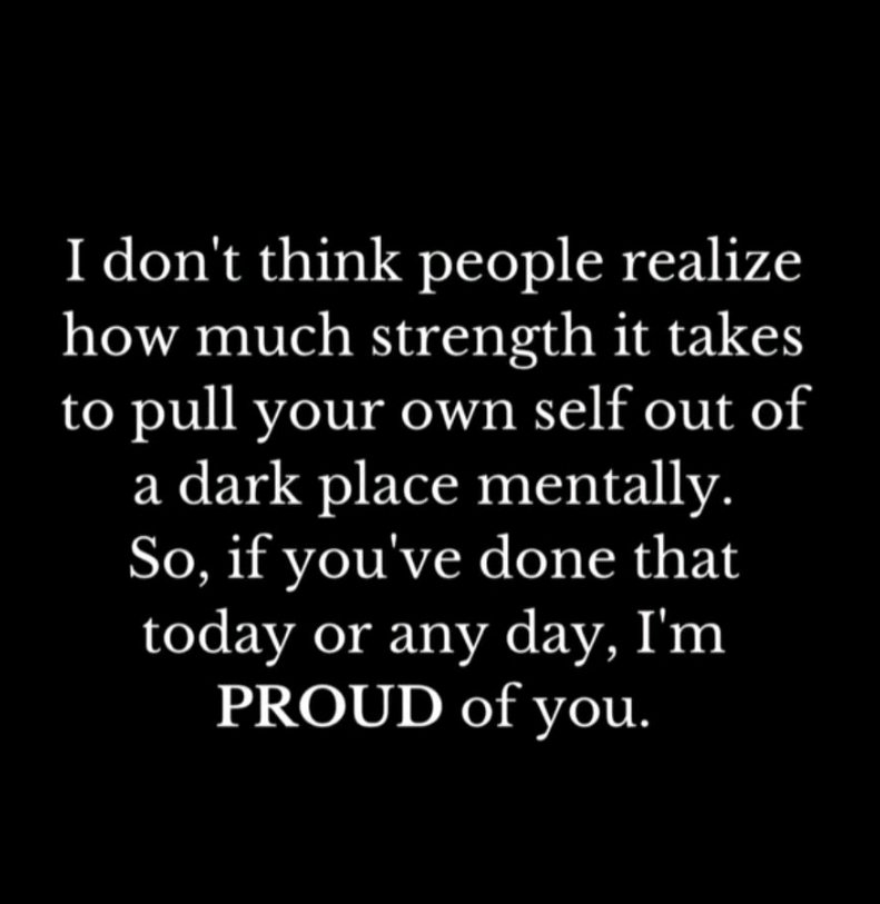 When you look in the mirror tomorrow morning, stare into your own eyes and say it loud and proud "I’m fking awesome."

And if you need a reason? Because today, I did the unthinkable. I made the impossible possible.

My WHY is untouchable. It’s powerful. It’s raw. It’s driven by