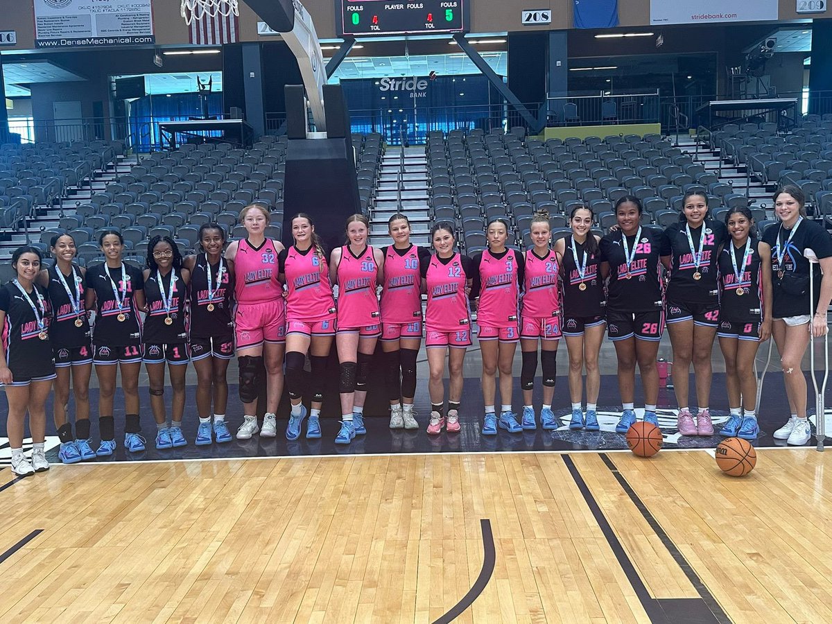 Anabelle J Miller (@bellejmiller) on Twitter photo It was good to spend time with the girls this past weekend... MAYB tourney Champions.
Next: <a href="/enidladyelite/">Enid Lady Elite</a> takes on Orlando, FL at <a href="/PRO16G/">NXTPRO Girls League</a> Nationals - good luck y’all!!
<a href="/coach_tony11/">Tony Thomas</a> <a href="/PRO16G/">NXTPRO Girls League</a>
<a href="/PGHOklahoma/">Prep Girls Hoops Oklahoma</a> <a href="/AlaiaThomas11/">Alaia Thomas</a> <a href="/Aspen_Thomas4/">Aspen Thomas</a> It was good to spend time with the girls this past weekend... MAYB tourney Champions.
Next: <a href="/enidladyelite/">Enid Lady Elite</a> takes on Orlando, FL at <a href="/PRO16G/">NXTPRO Girls League</a> Nationals - good luck y’all!!
<a href="/coach_tony11/">Tony Thomas</a> <a href="/PRO16G/">NXTPRO Girls League</a>
<a href="/PGHOklahoma/">Prep Girls Hoops Oklahoma</a> <a href="/AlaiaThomas11/">Alaia Thomas</a> <a href="/Aspen_Thomas4/">Aspen Thomas</a>