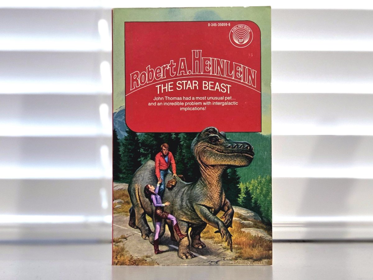 sfsignal's tweet image. Continuing my tour Robert A. Heinlein's so-called "juvenile novels" with THE STAR BEAST.